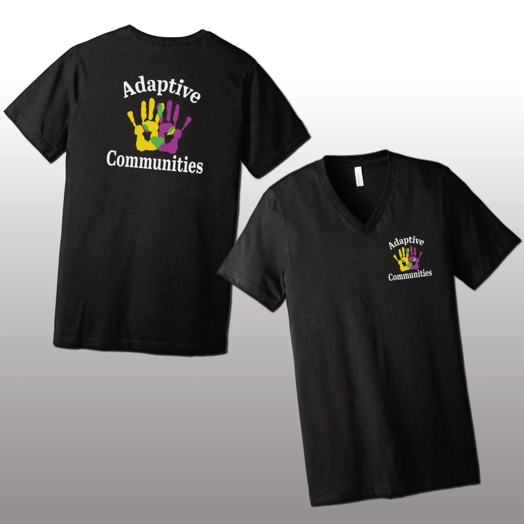 Adaptive Communities Comfort V-Neck Every Body Tee V2